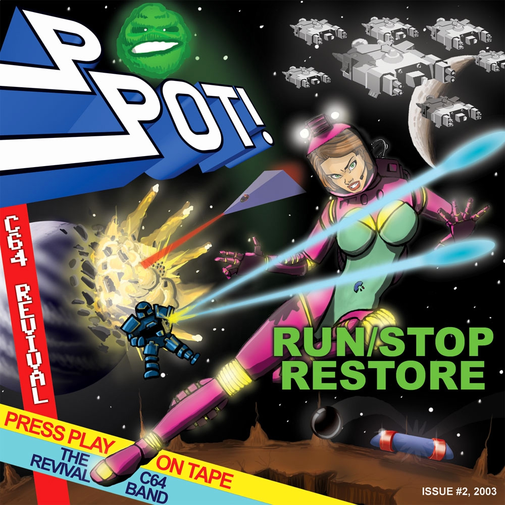 PRESS PLAY ON TAPE - Run / Stop Restore CD