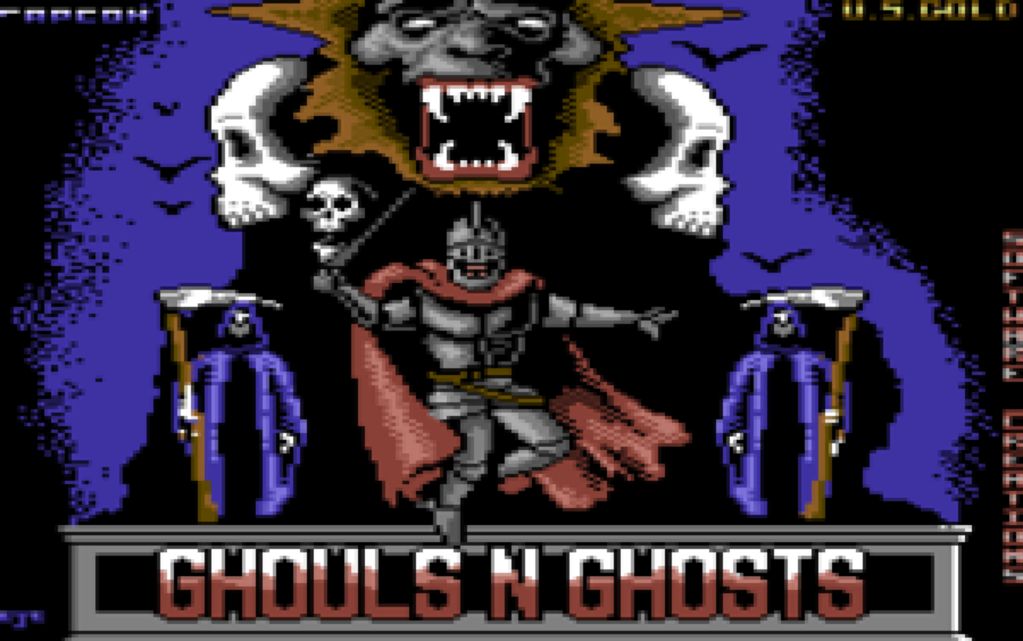 Ghouls And Ghosts Title