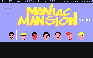 Maniac Mansion (intro)