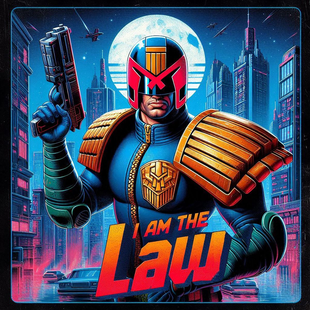 I am the law judge dredd