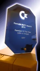 Remixer Of The Year 2015 Trophy