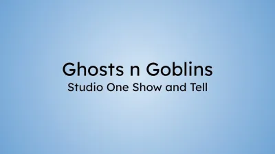 Makke Ghosts N Goblins Show And Tell