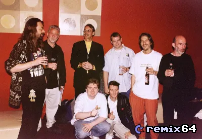 Jeff Minter, Fred Gray, Rob Hubbard, Chris Abbott, David Whittaker, Martin Galway, Ben Daglish, Richard Joseph